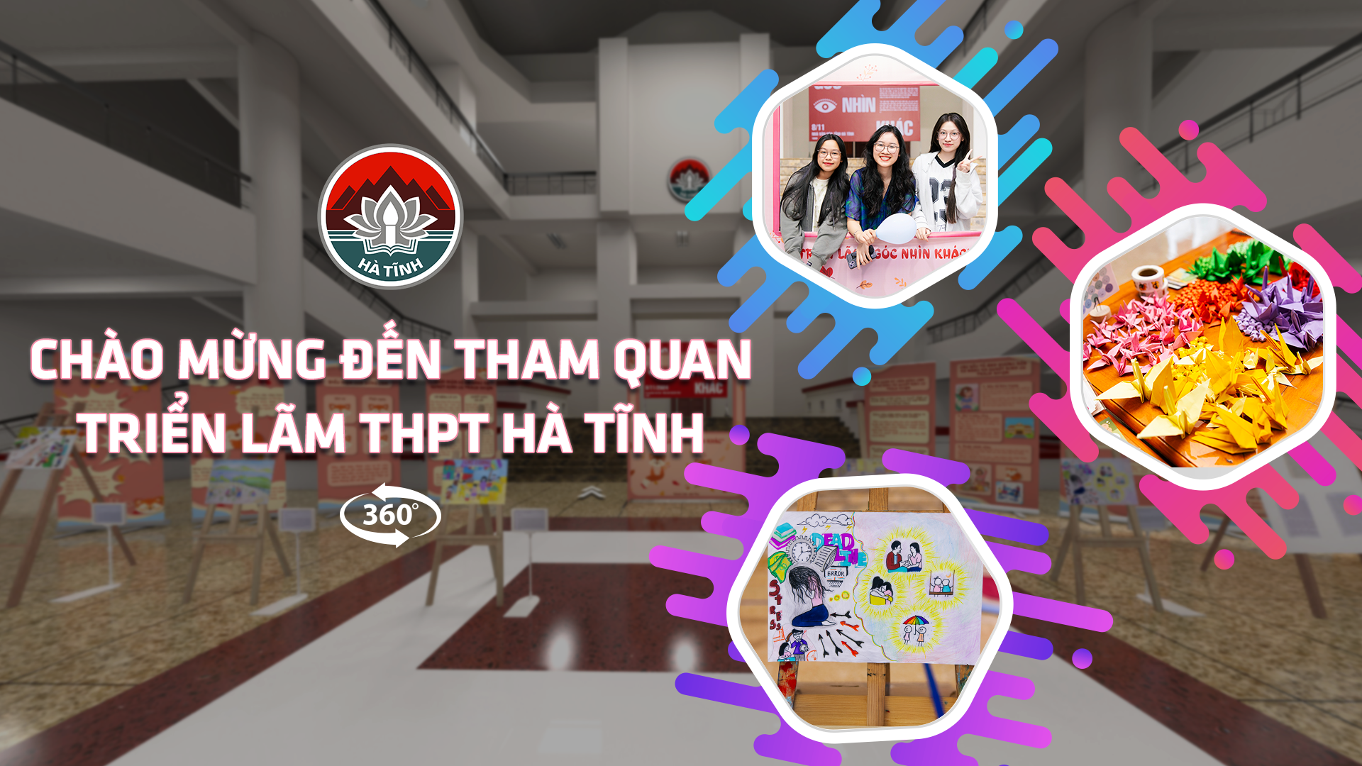 Triển lãm ảo – Workshop đồng cảm và kỹ năng ra quyết định có trách nhiệm của học sinh THPT Hà Tĩnh